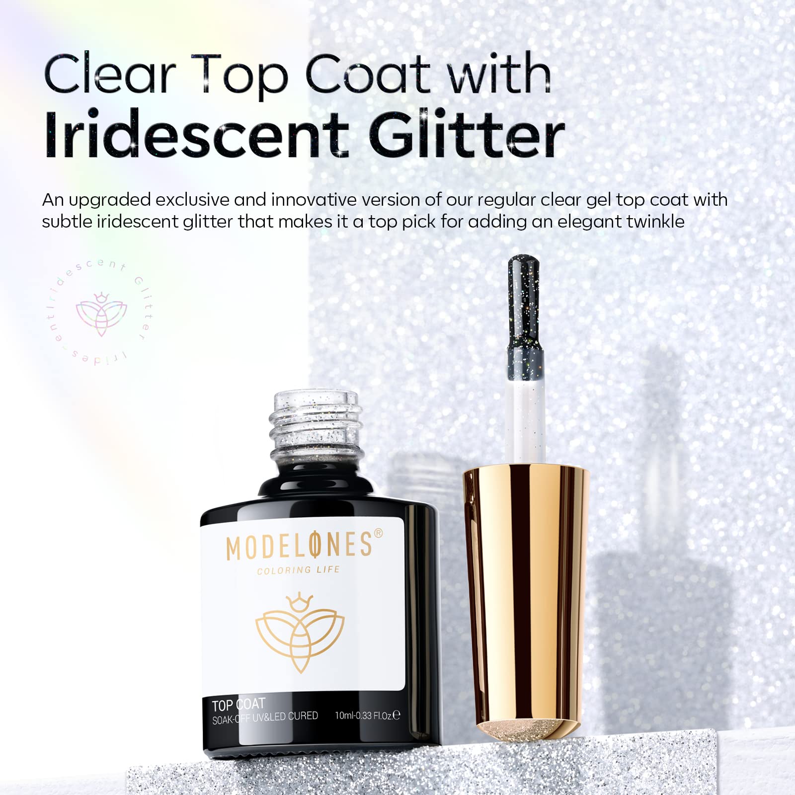 Modelones top coats use toxin-free ingredients for safer salon-quality nails