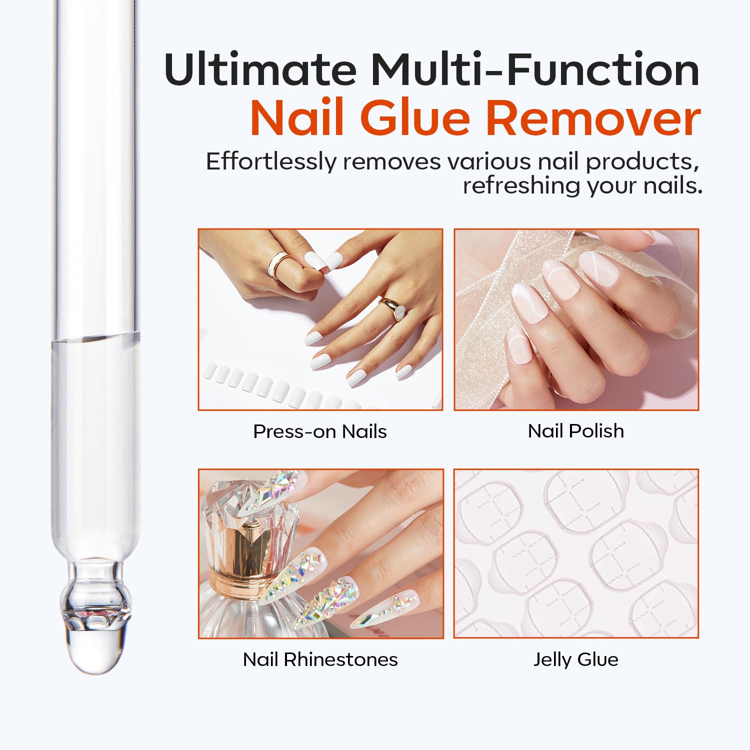 Modelones travel-friendly 30ml bottle fits in a bag for on-the-go touch-ups.