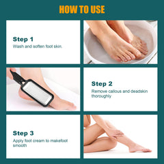 MODENGKONGJIAN foot file ergonomic design for easy angles