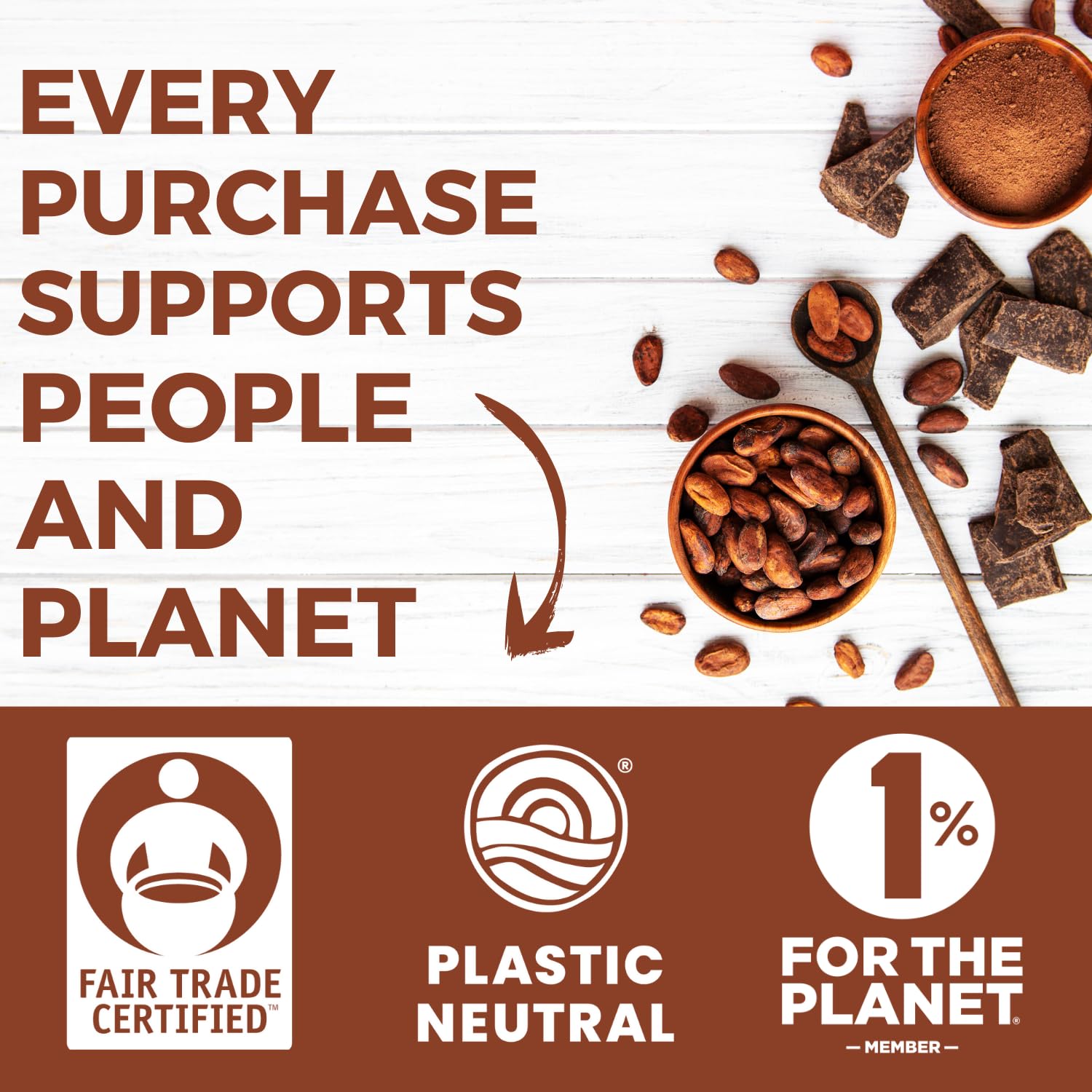Modern Mountain Cocoa powder measured for accurate recipes.