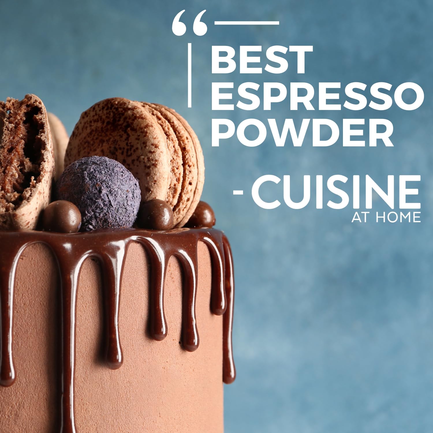 Modern Mountain Espresso Powder in mixing bowl, easily dissolving into batter.