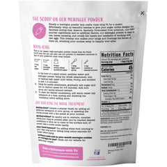 Modern Mountain Meringue Powder in a mixing bowl creates smooth icing.