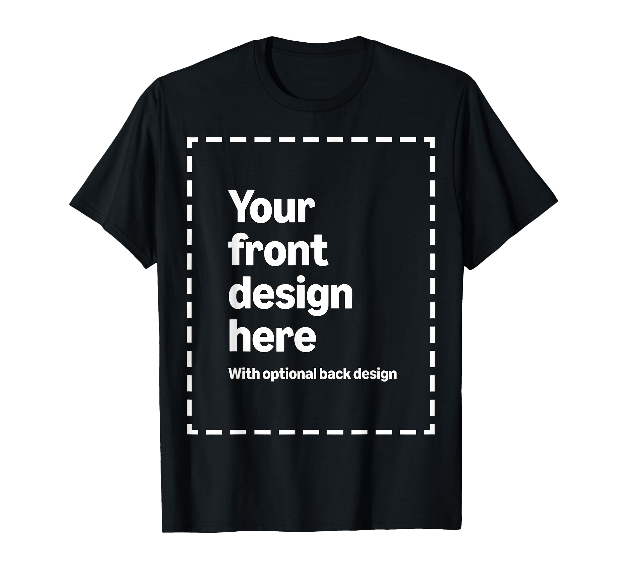 Modify by Amazon Merch on Demand front and back print tee—perfect for personalized gifts and events