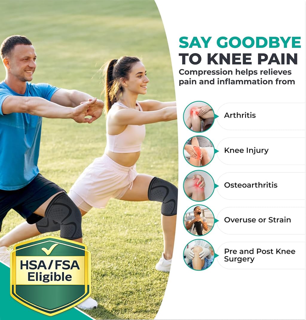 Modvel knee brace ergonomic shape supports the knee precisely where needed.