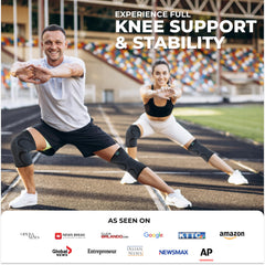 Modvel knee brace two-pack provides convenient support for both knees.