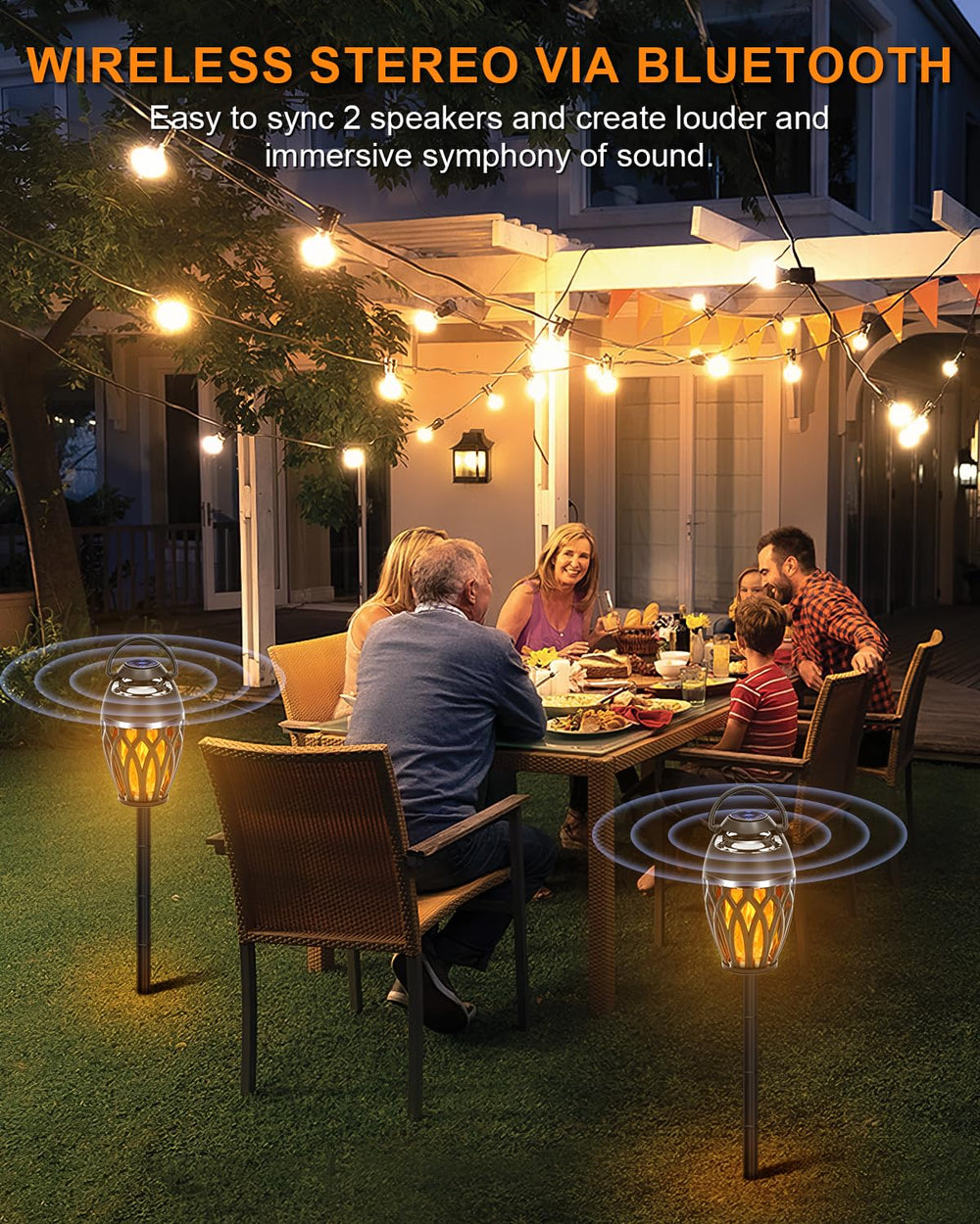 MOFOKEAY Bluetooth 5.0 connection for fast pairing outdoors
