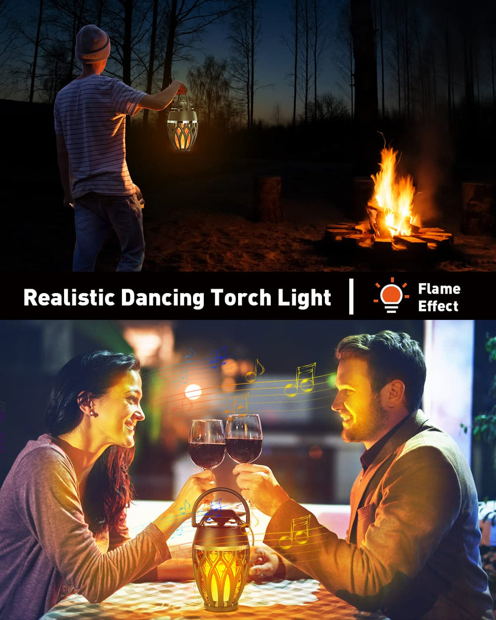 MOFOKEAY stereo 360° sound fills outdoor spaces evenly