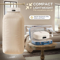 MOJOCO portable dryer with fast-drying technology for quick loads