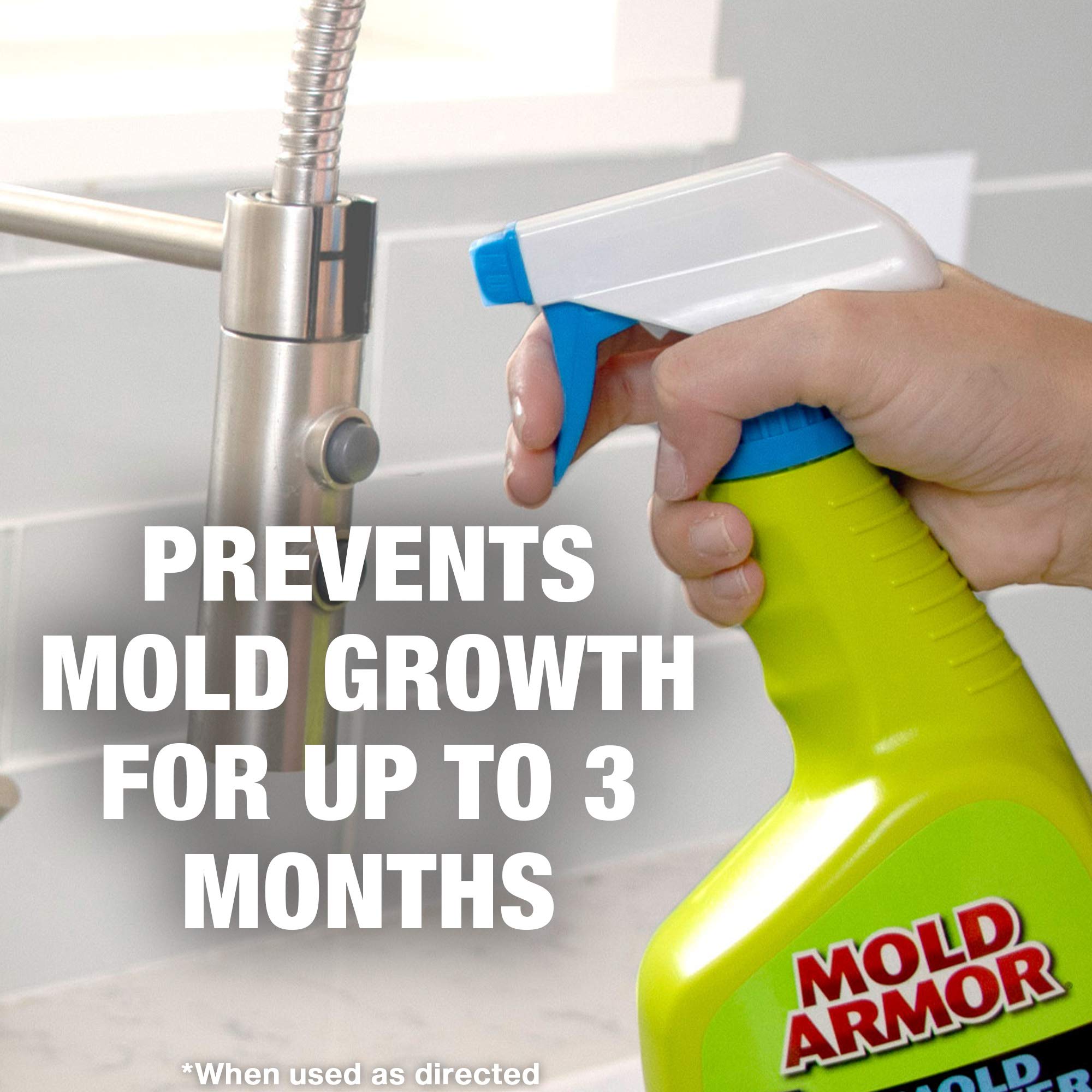 Mold Armor Mold Blocker on bedding helps keep it mold-free