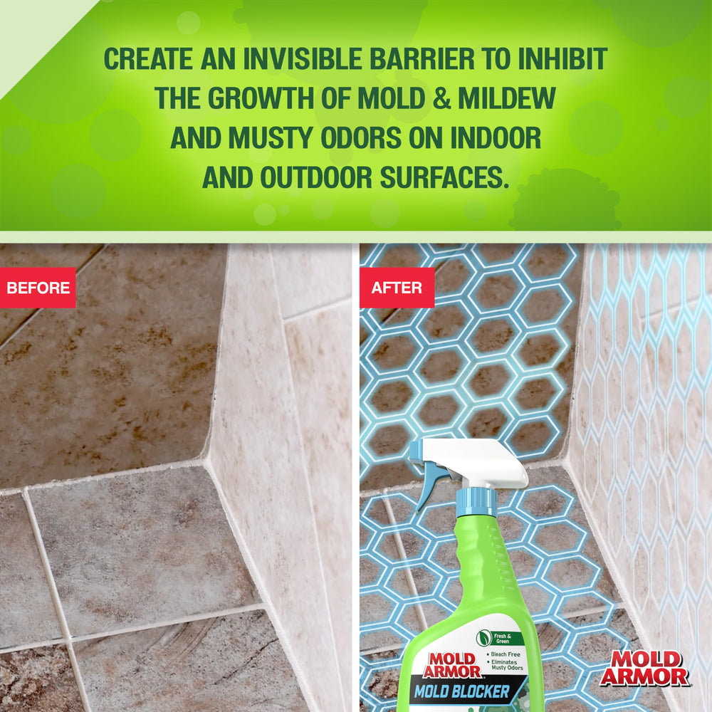Mold Armor Mold Blocker reuse schedule for fabrics and surfaces