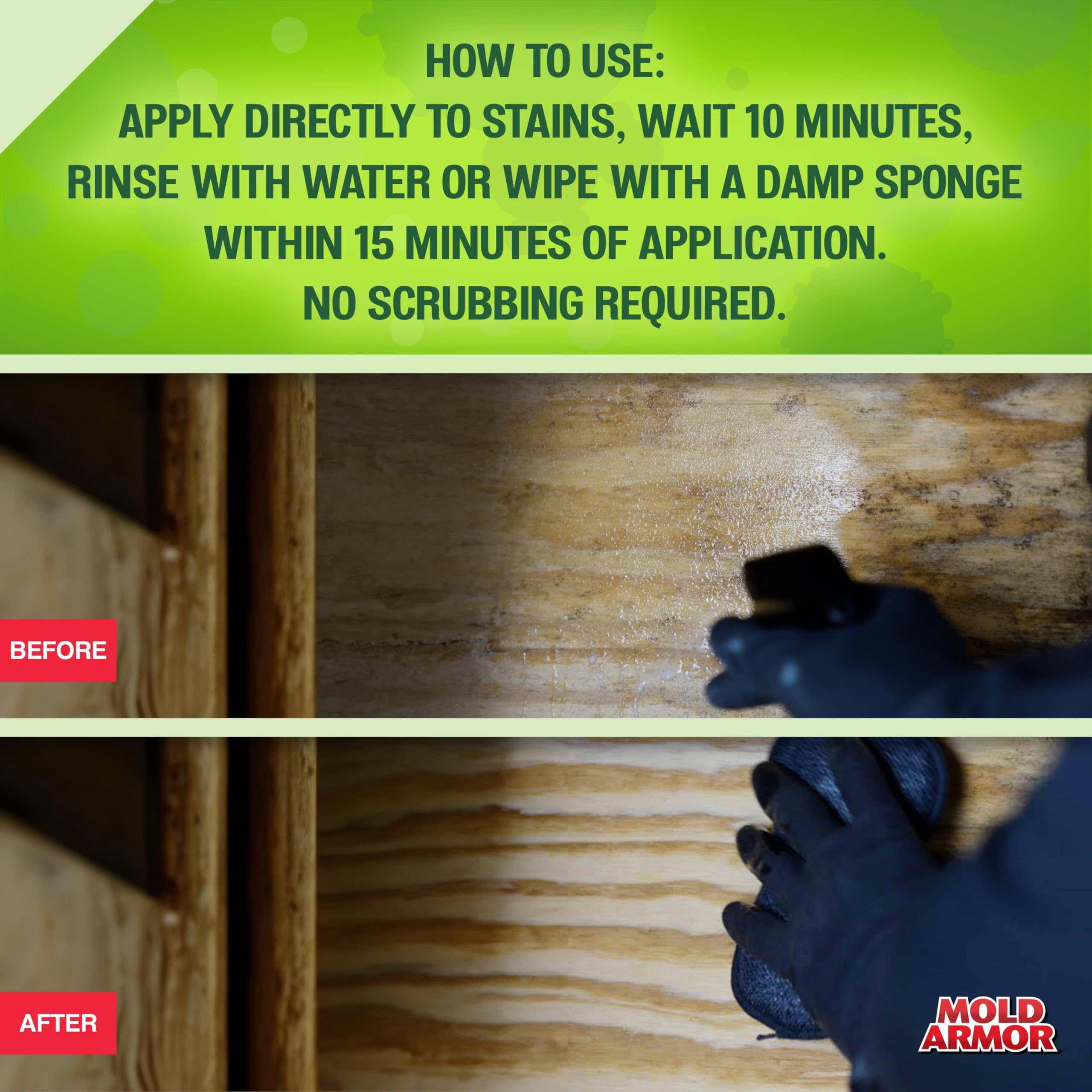 MOLD ARMOR Professional protects plastic surfaces for everyday use