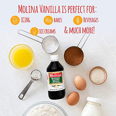 Molina Vanilla Blend in baking scene for cakes and cookies
