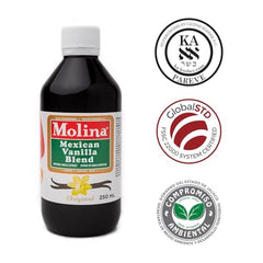 Molina Vanilla Blend being poured to flavor cakes and cookies