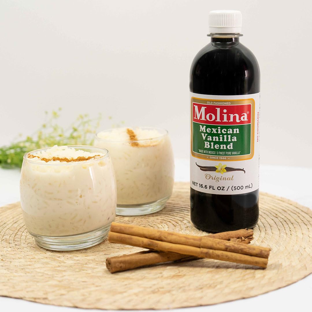 Molina Vanilla desserts showcase glossy finish and balanced vanilla sweetness.