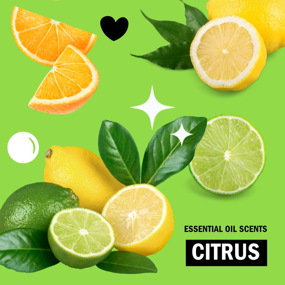 Packaging label for Molly’s Suds citrus pods highlighting cruelty-free, ethoxylate-free formula.