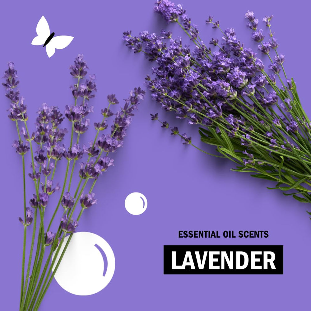 Molly's Suds Lavender packaging shows cruelty-free logo