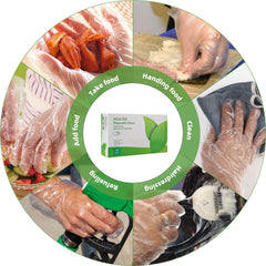 MoloTAR cleaning gloves for household chores and sanitation.
