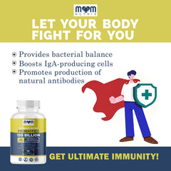 Targeted-release capsules ensure delivery of probiotics to the intestinal tract.