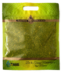 MOMARY NUTRITION Wild-harvested Damiana leaves showcasing natural sun-drying for fresh aroma.