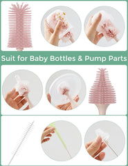 Momcozy 360-degree cleaning covers hard-to-reach bottle angles