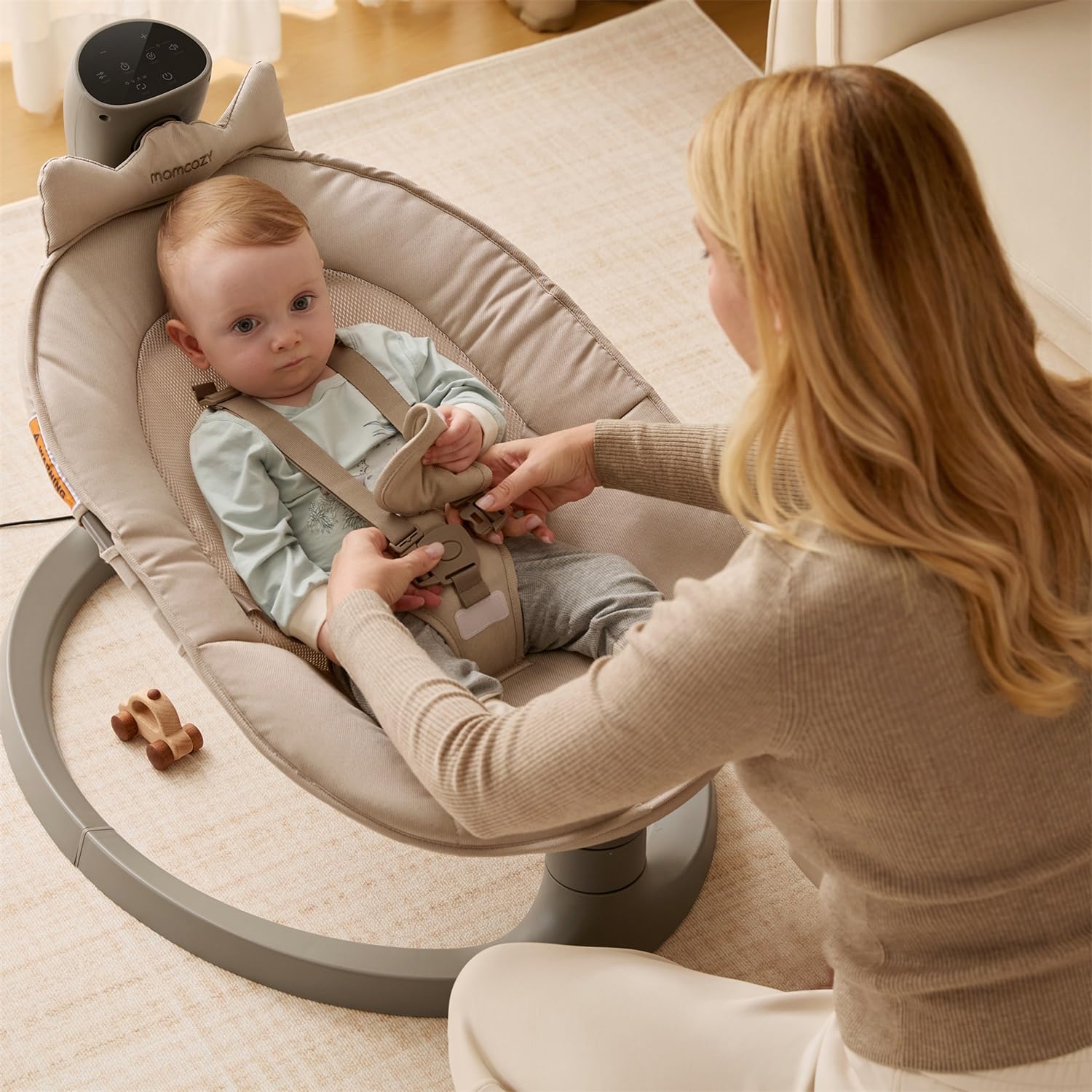 Momcozy 8 soothing sounds to calm and entertain baby