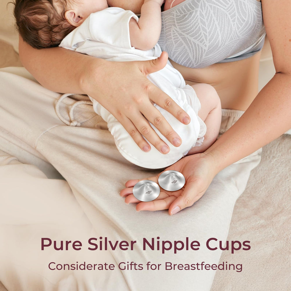 Momcozy size guidance with areola measurement for proper Regular or XL fit.