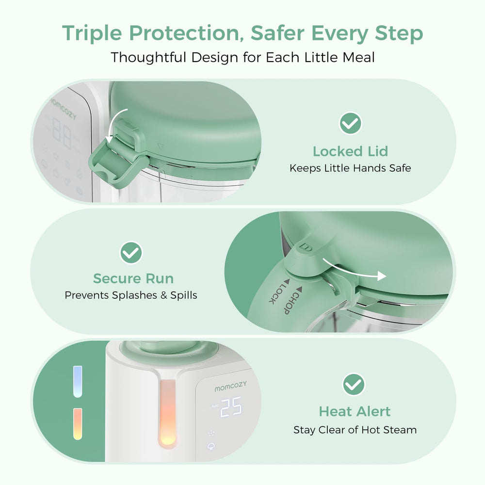 Momcozy AutoMeal warranty and support offers peace of mind.