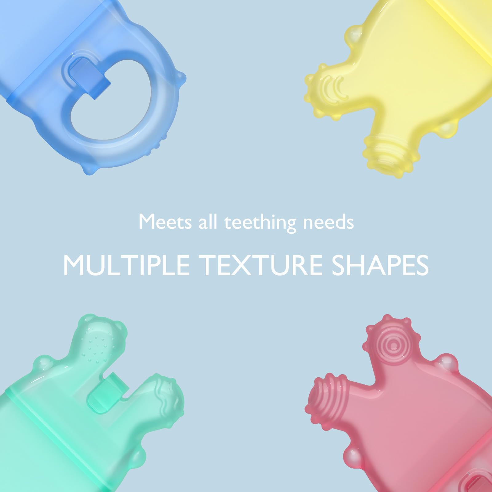 Momcozy teether is easy to clean, dishwasher and steam safe.