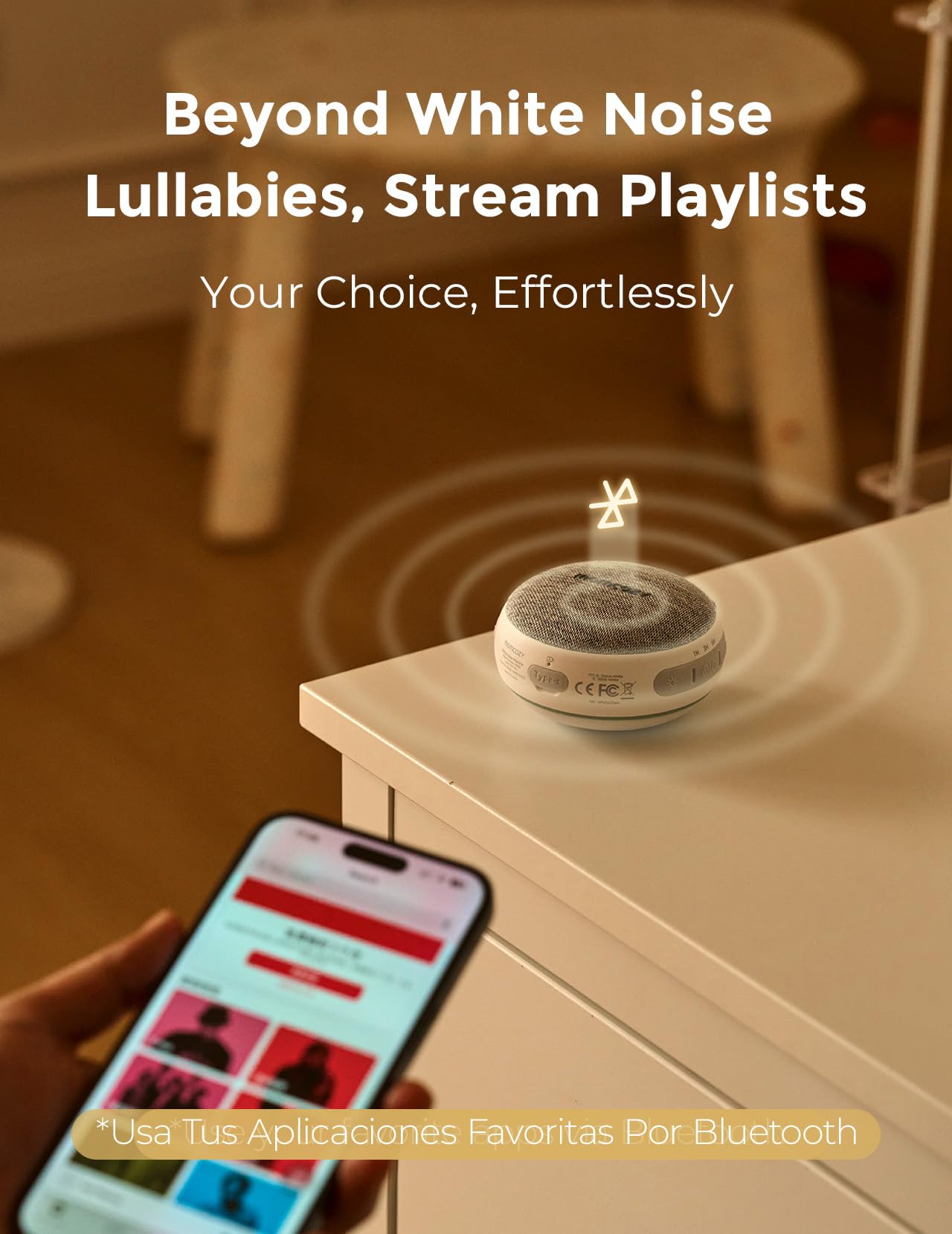 Momcozy Bluetooth-enabled features add convenient home or travel connectivity.