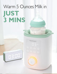 Momcozy warmer uses water bath heating to warm gently