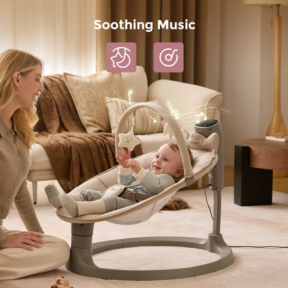 Momcozy breathable mesh seat keeps baby comfortable during play