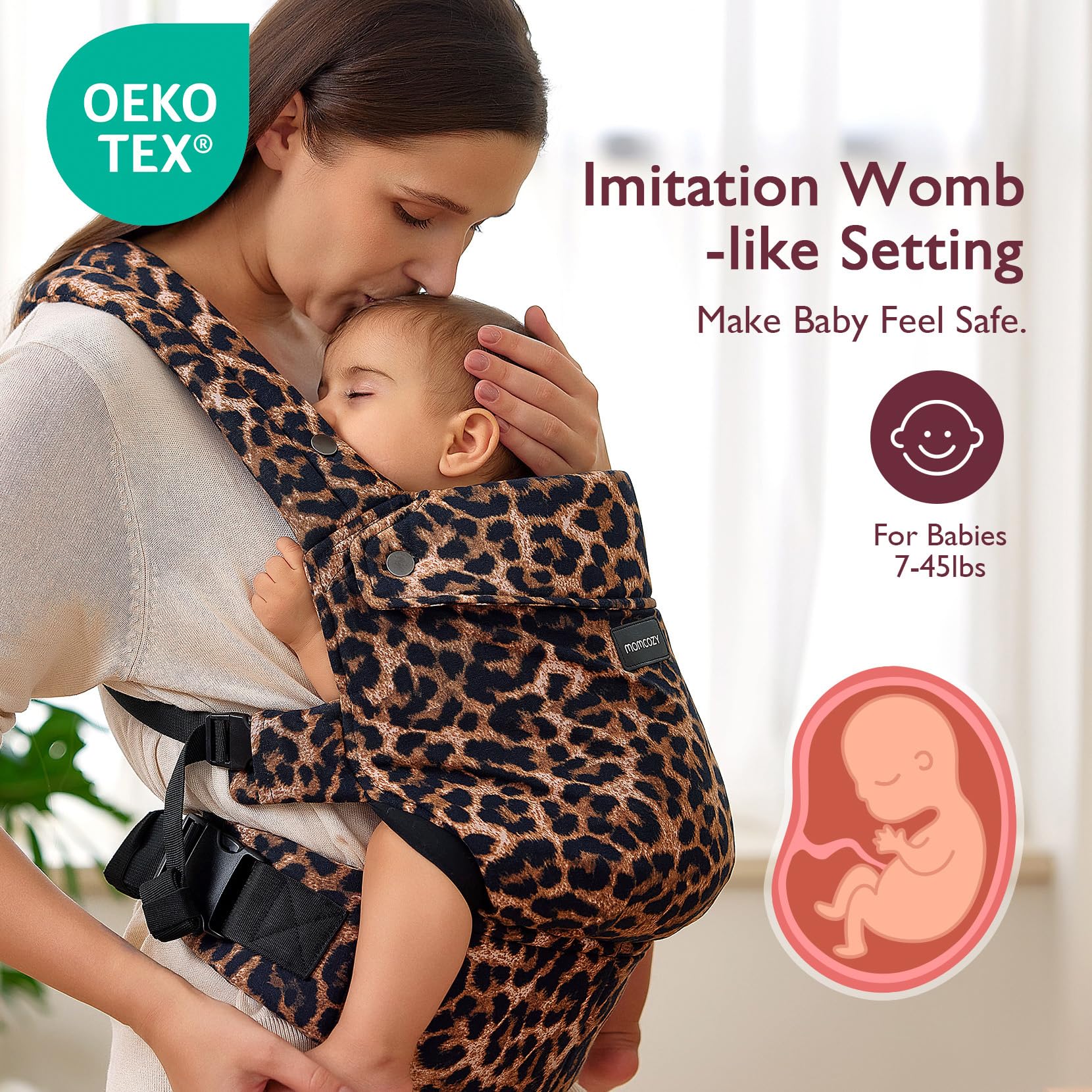 Momcozy ergonomic shoulder pads provide breathable support for long wear.