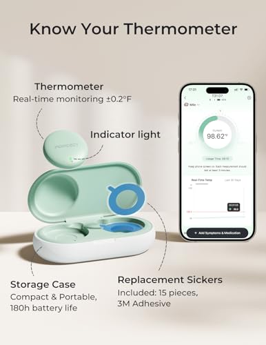 Momcozy high-precision sensor delivers fast, reliable readings for babies.
