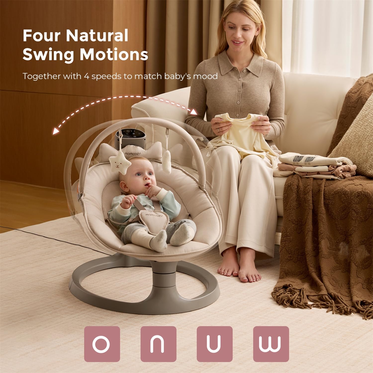 Momcozy infant-to-toddler-seat conversion for extended use
