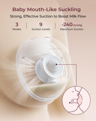 Momcozy M5 Lite ultra-lightweight design for all-day comfort.