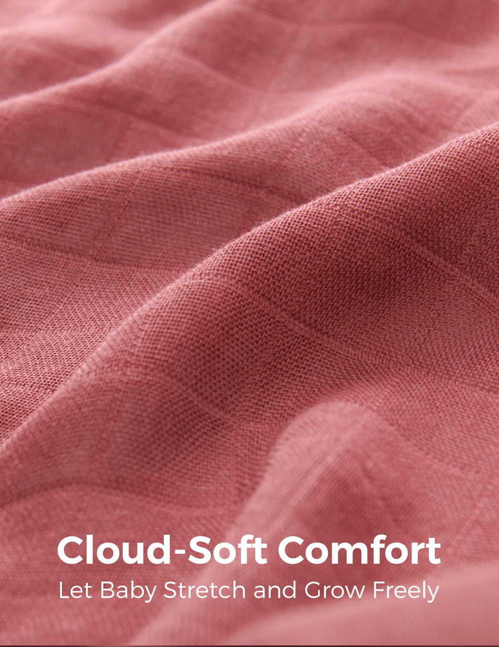 Momcozy muslin swaddle blanket doubling as burp cloth after feeds
