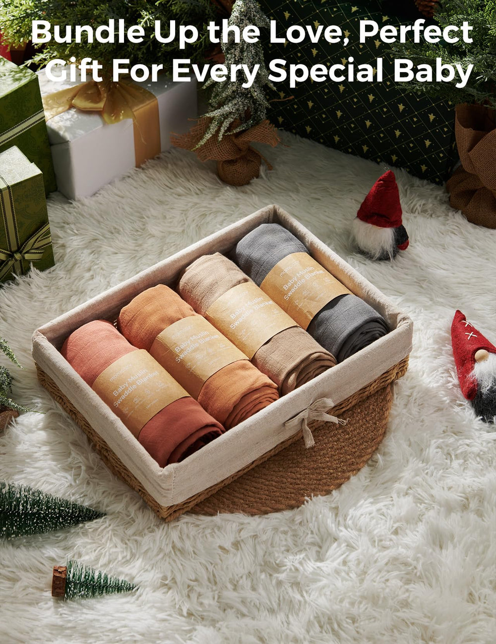 Momcozy muslin swaddle blanket versatile for daily use and on-the-go coverage