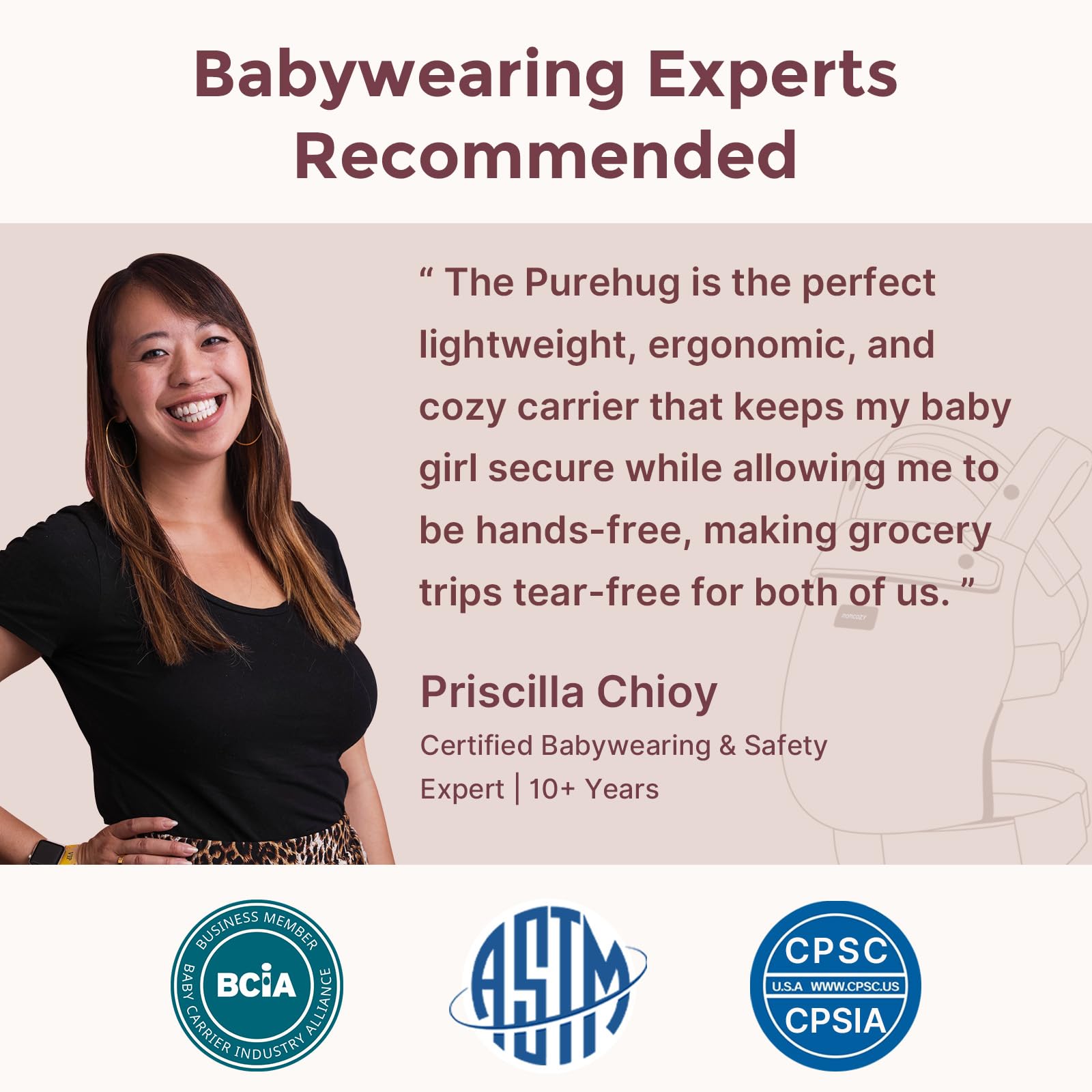 Momcozy OEKO-TEX pure cotton fabric offers gentle skin contact.