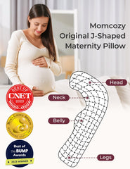 Momcozy ergonomic softness demonstrates versatile neck and back relief