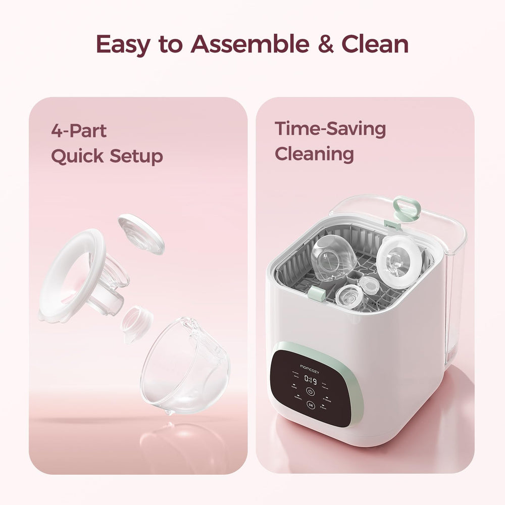 Momcozy S12 Pro 292mmHg suction performance based on lab data