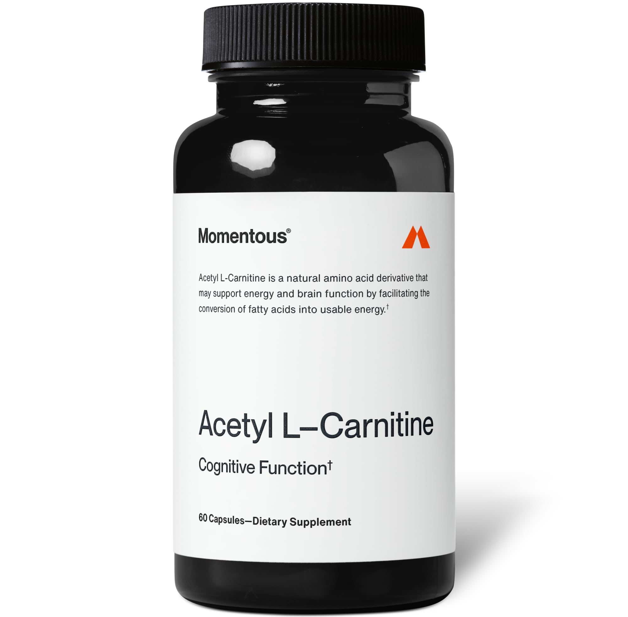 Momentous Acetyl L-Carnitine capsule for cognitive support and energy.