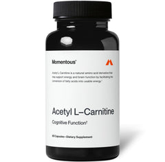 Momentous Acetyl L-Carnitine capsule for cognitive support and energy.