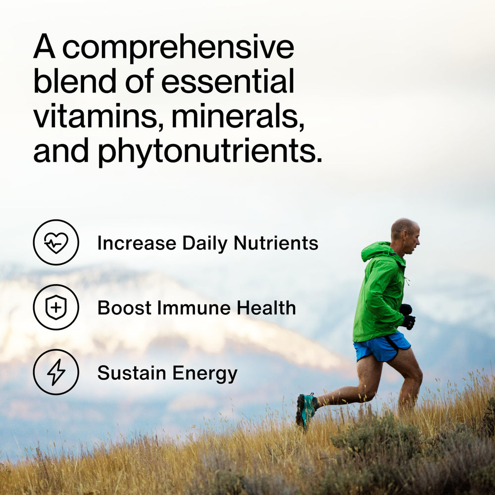 Phytonutrient blend imagery highlighting lutein and resveratrol for antioxidant support.