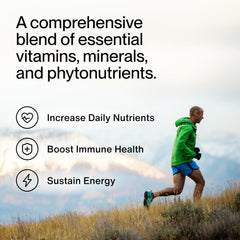 Phytonutrient blend imagery highlighting lutein and resveratrol for antioxidant support.