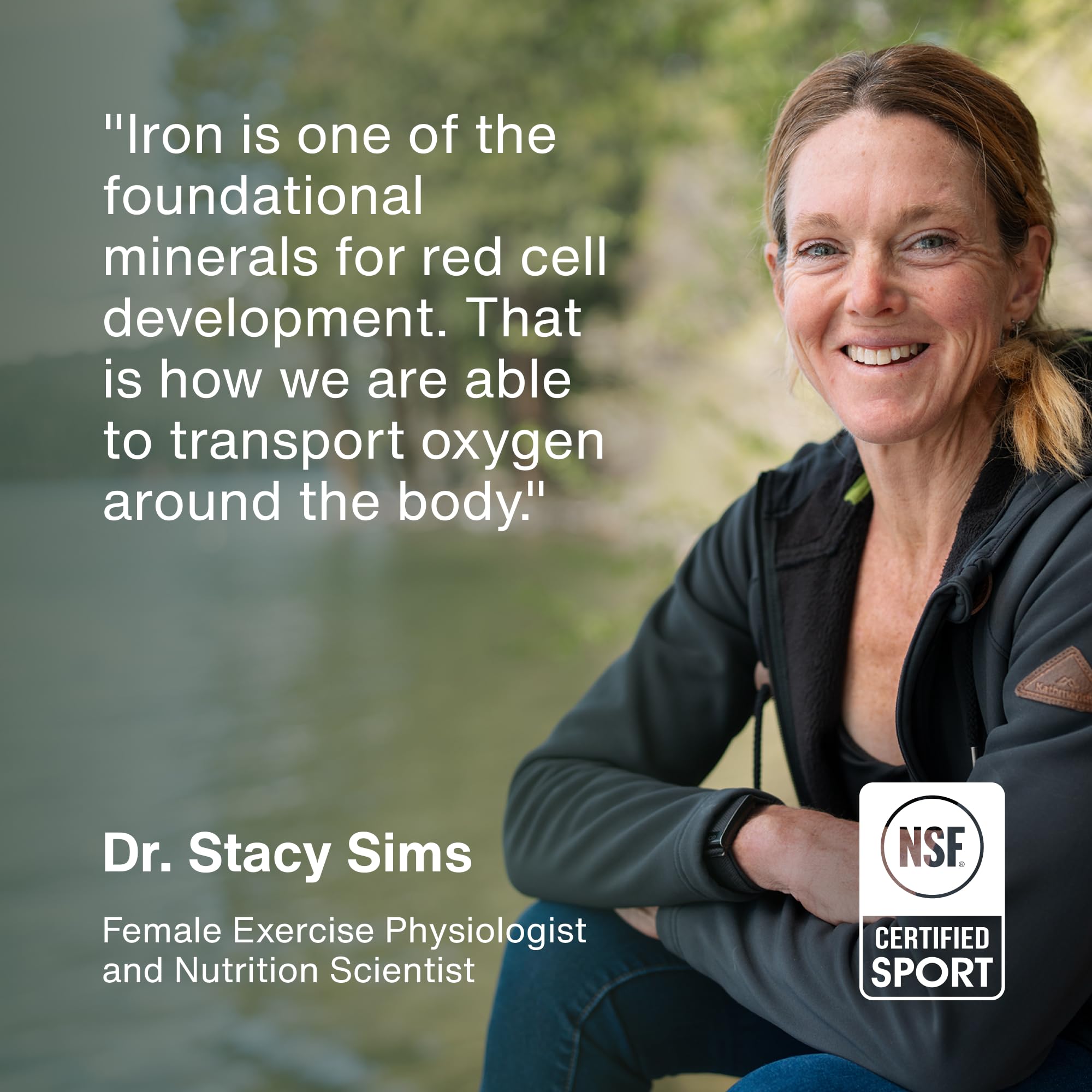 Momentous Iron+ vitamin C complex ingredients support iron absorption