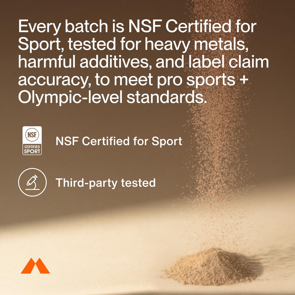 Momentous Vegan Protein Powder Vanilla Spice label highlights gluten-free and non-GMO attributes.