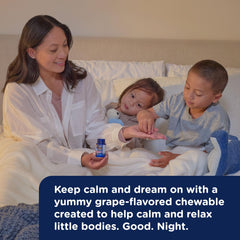 Mommy's Bliss Kids Sleep contains magnesium for a relaxing nighttime routine.