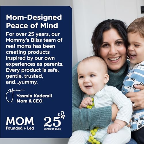 Mommy's Bliss label confirms no artificial colors or flavors.