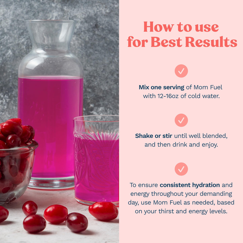 Nutrition label highlights electrolytes and trace minerals