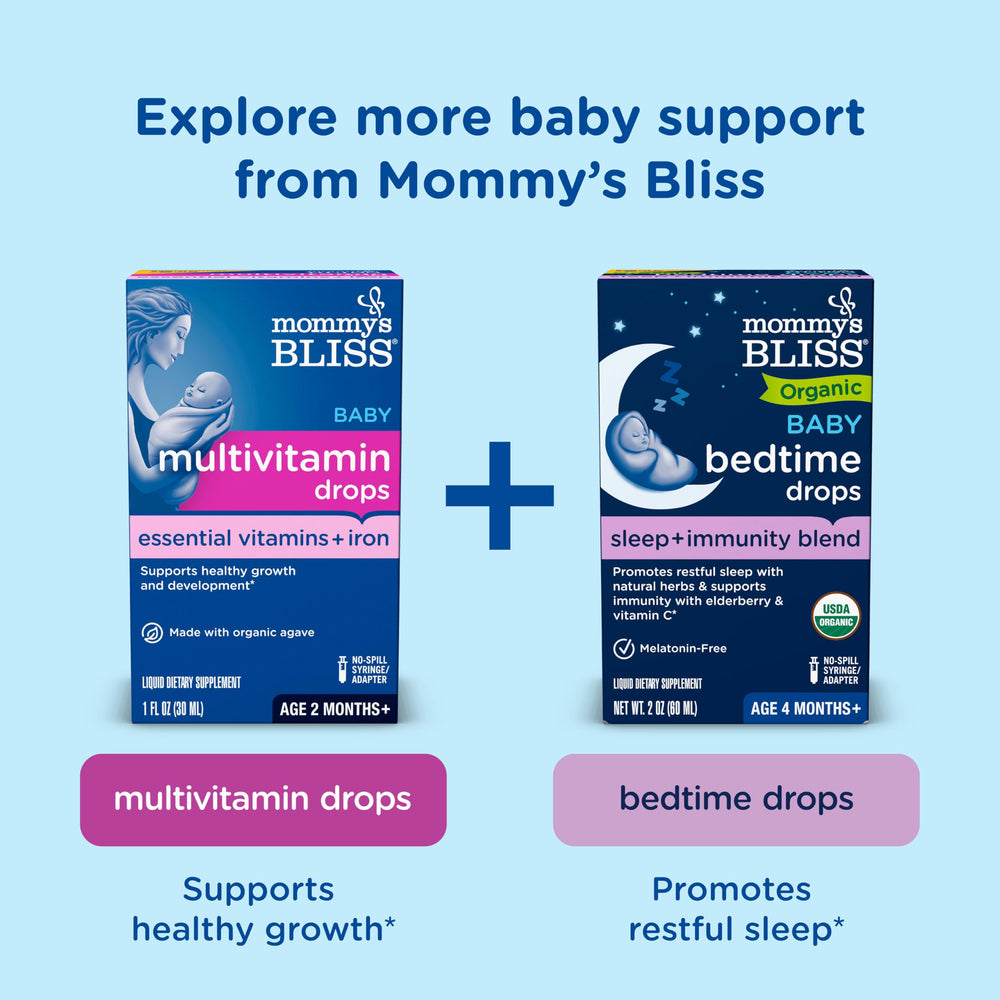 Avoid heat and direct sunlight to protect probiotic potency in Mommy's Bliss drops